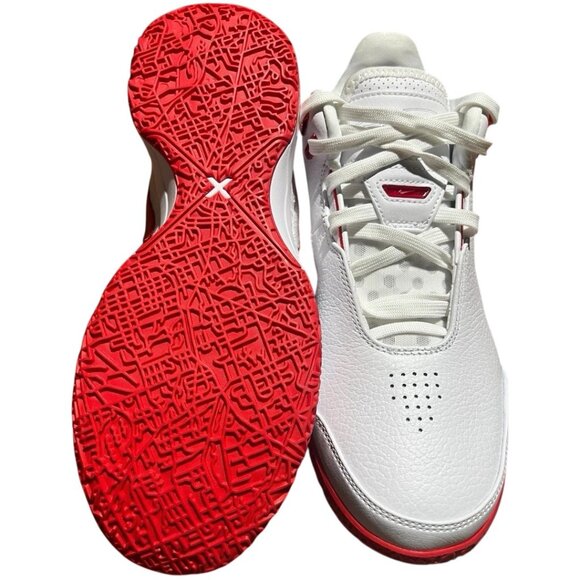 Nike Zoom LeBron NXXT Gen - Sz 8.5 Men Basketball Shoes White Red HJ9942-101 NEW main image 6